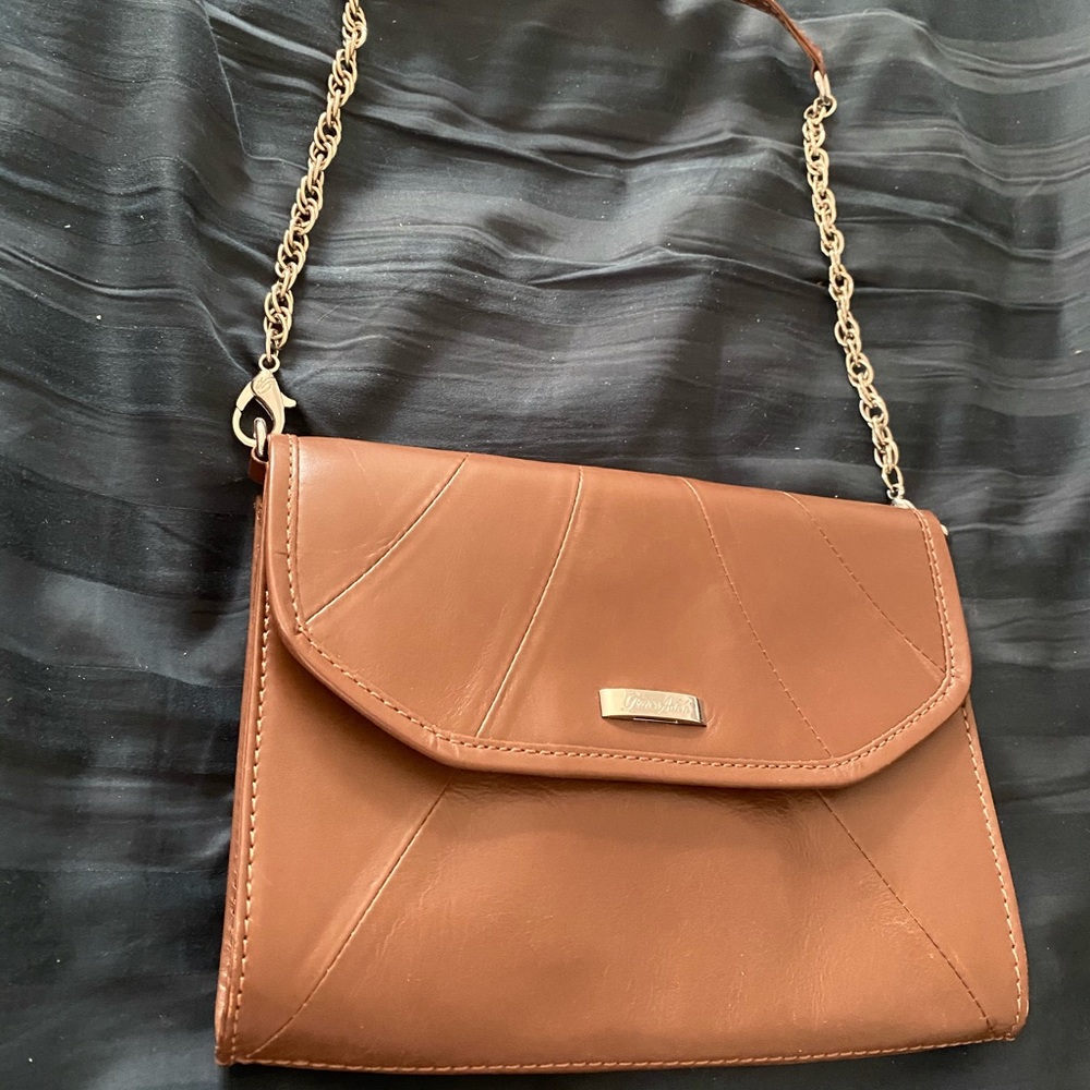 Grace Adele clutch w chain strap